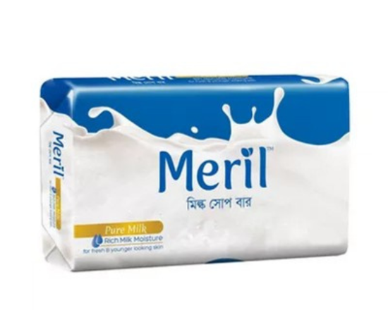 Meril Milk Soap Bar (Pure milk) 100g, 9470.69-60