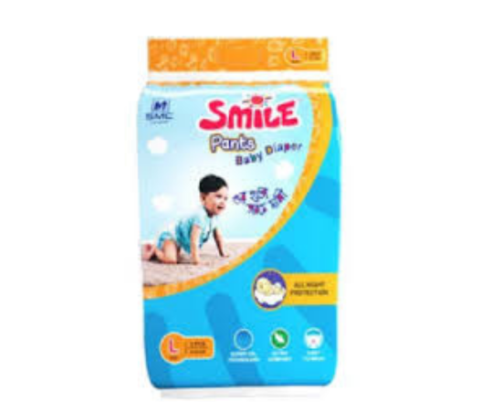 Smile Pants Baby Diaper Mini Series L (8-14 kg) 5 pcs