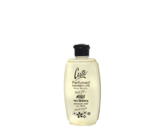 Cute perfumed Coconut Hair Oil-160ml (কিউট সুগন্ধি তেল)