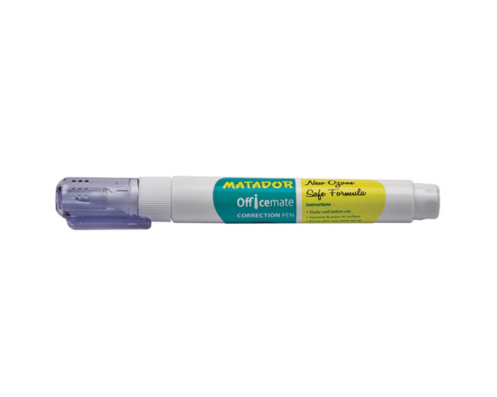Matador Officemate Correction Pen - Fluid Pen 1pc,