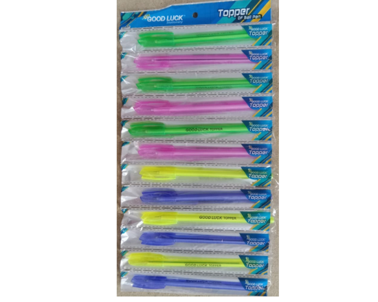 Good Luck Topper Ball Pen 1pc-444