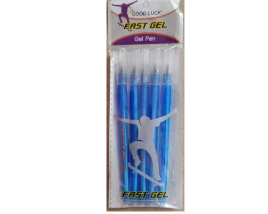 Good Luck Fast Gel Pen (Blue নীল) 1pc-979