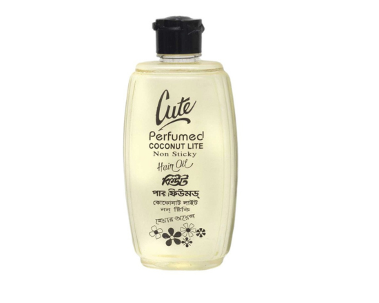 Cute perfumed Coconut Hair Oil-330ml (কিউট সুগন্ধি তেল)