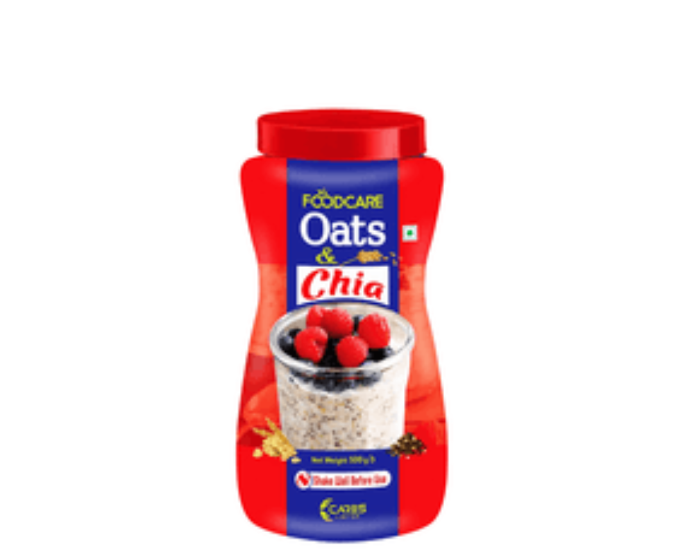 Food Care High Fiber Oats & Chia 500g,-93209-395