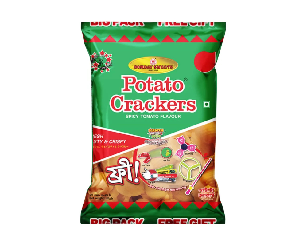 Bombay Sweets Potato Crackers পটেটো ক্র্যাকার্স 25g,-9147.79-20