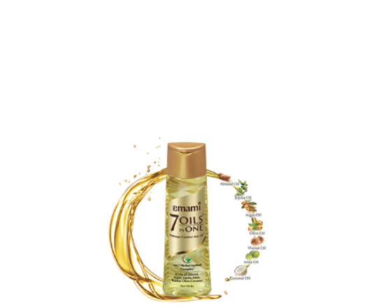 Emami 7 Hair Oil (ইমামি চুলের তেল) 50ml, 5655