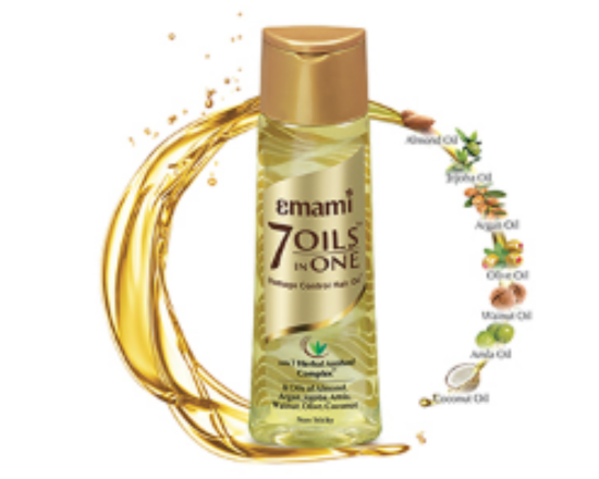 Emami 7 Hair Oil (ইমামি চুলের তেল) 300ml, 53355