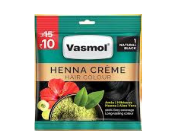Vasmol Henna Creme Hair Colour 24ml, 5255