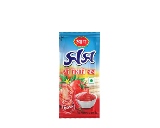 Pran Hot Tometo sos 8g, প্রাণ হট টমেটো সস,