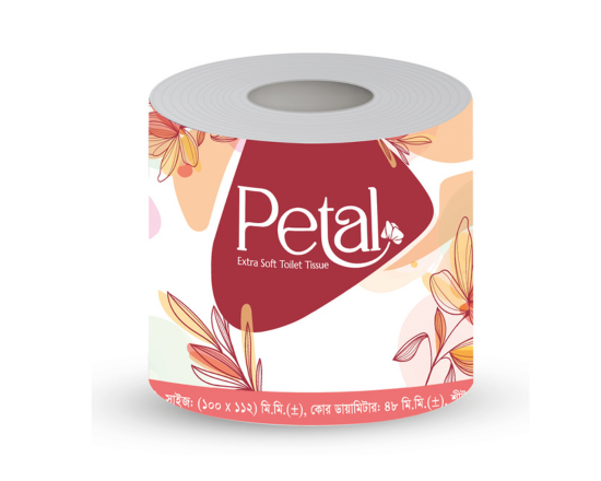 Petal Toilet Tissue White 1pc,-51875.5-28