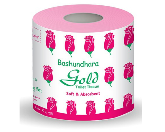 Bashundhara Toilet Tissue (Gold) 1pc,-6266