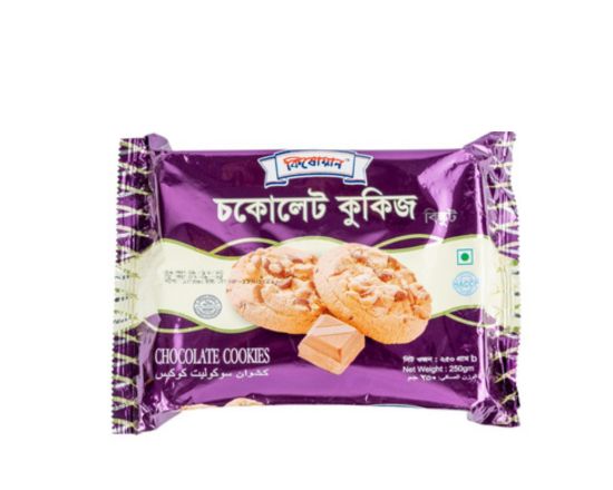 Kishwan Chocolate Cookies Biscuit 60g,-9209