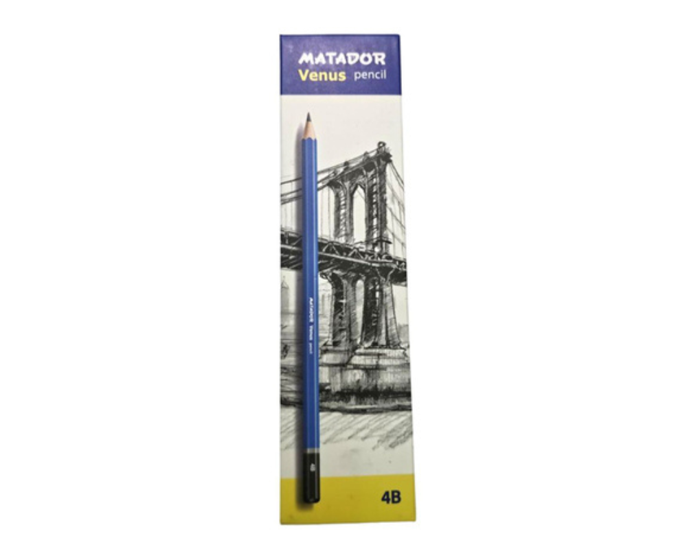 Matador Venus Pencil (4B) 1pc-9109-12