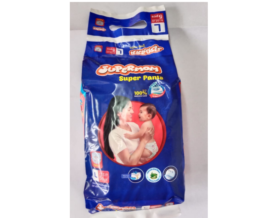 Supermom Baby Diaper  L (9-14)kg-9pcs,-9809-140