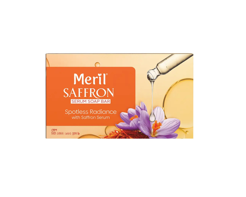 Meril Saffron (Serum)  Soap 150g 1pc, 9711.19-90