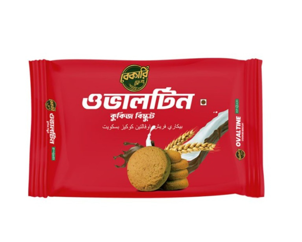 Ovaltine Cookies Biscuit 160g ওভালটিন বিস্কুট,- 9429-50