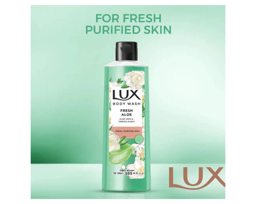Lux Body wash (Fresh Aloe) 245ml,-91749-200