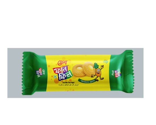 Fresh Fun Fill Biscuit pineapple 35g,-979.2-10