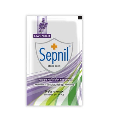 Sepnil Natural Sanitizing Hand Wash (Lavender) 170ml,-9674.5-80