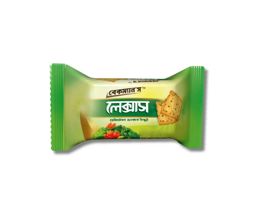Bakeman's Lexus Vegetable Crackers Biscuit 33g,-989-10