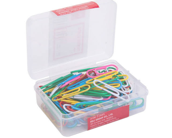 Paper Clips 24 (Plastic cover) 100pcs,-9559-75