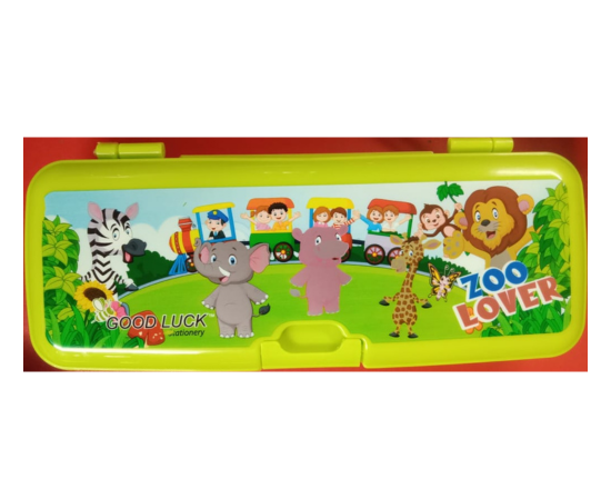 Good Luck (Zoo Lover) Pencil Box 1pc, 9409