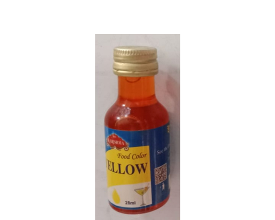 Food Color (Yellow) খাদ্য রং হলুদ 28ml, Code-409