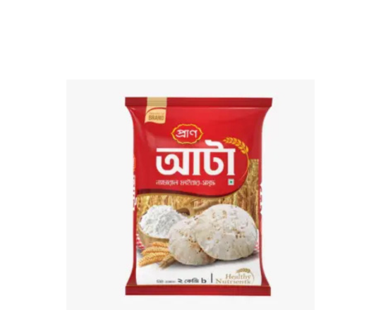Pran Atta প্রাণ আটা 1kg, C-519