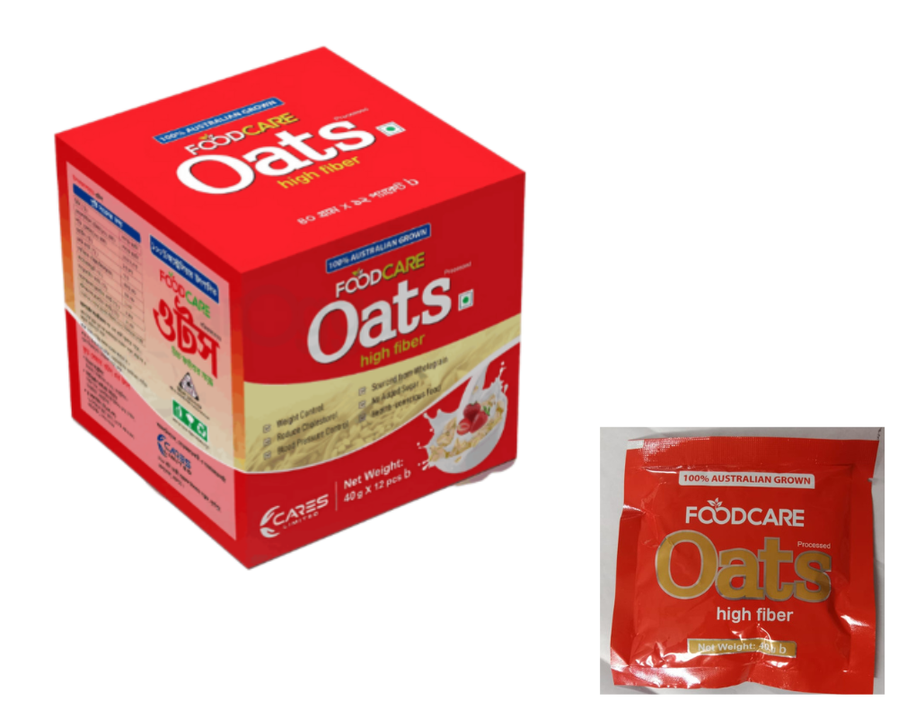 Food Care High Fiber Oats 40g,-9279-35