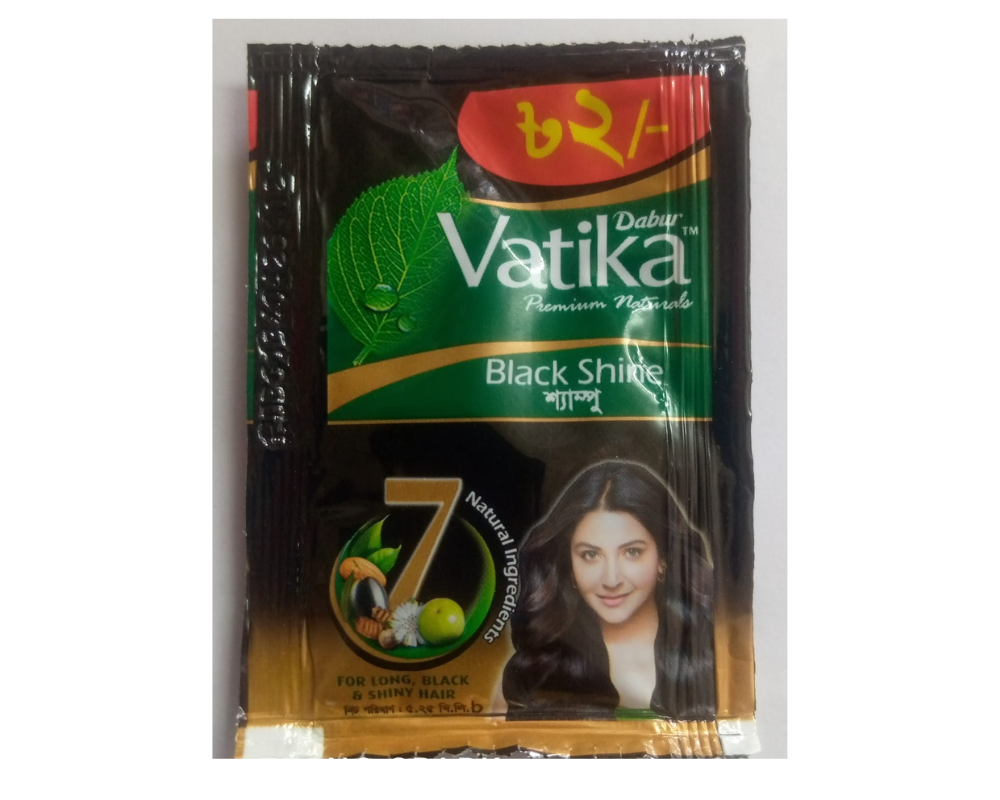 Dabur Vatika Black Shine Shampoo 5.25ml,-916.3-2
