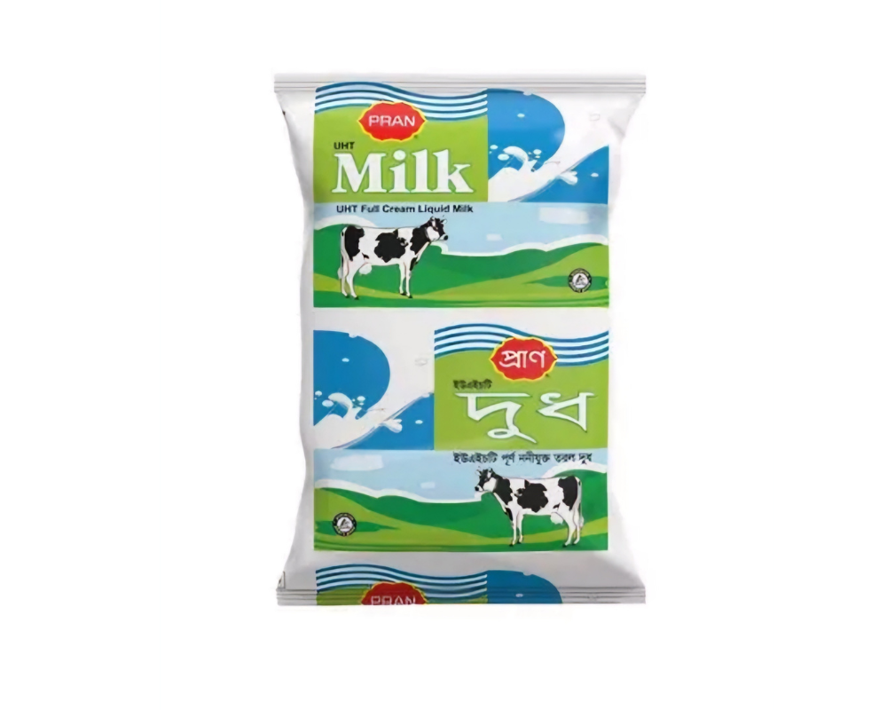 Pran Full Cream Liquid Milk 500ml,-9559-65