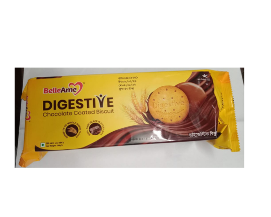 Bellame Digestive Chocolate  Biscuit 135g বেলাম ডাইজেসটিভ বিস্কুট-9439-50