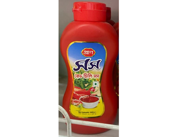 Pran Red chili sauce প্রাণ রেড চিলি সস্  500g