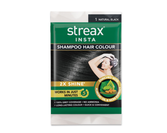 Streax Insta Shampoo Hair Colour 10ml, 8188-25