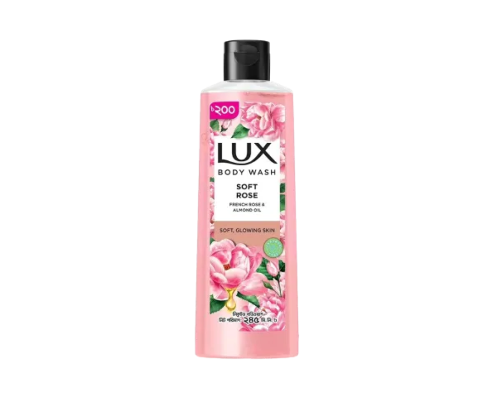 Lux Body wash (Soft rose) 245ml,-91749-200