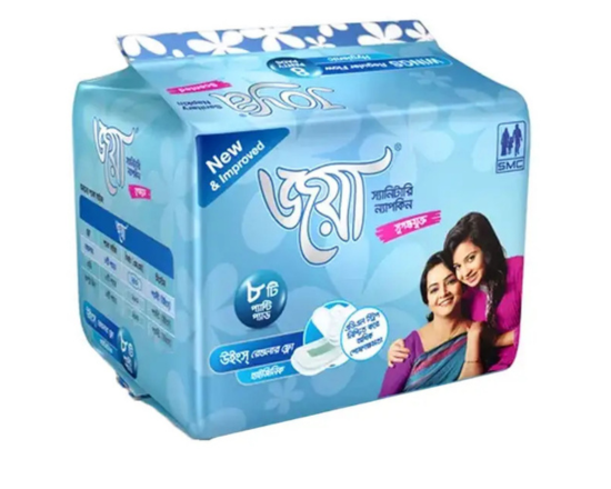 Joya Sanitary Napkin - Wings Regular Flow - 8 Pads,-9632.3