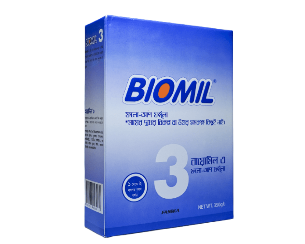 Biomil-3, বায়োমিল-3, (1 to 2years) 350g,-96159-665