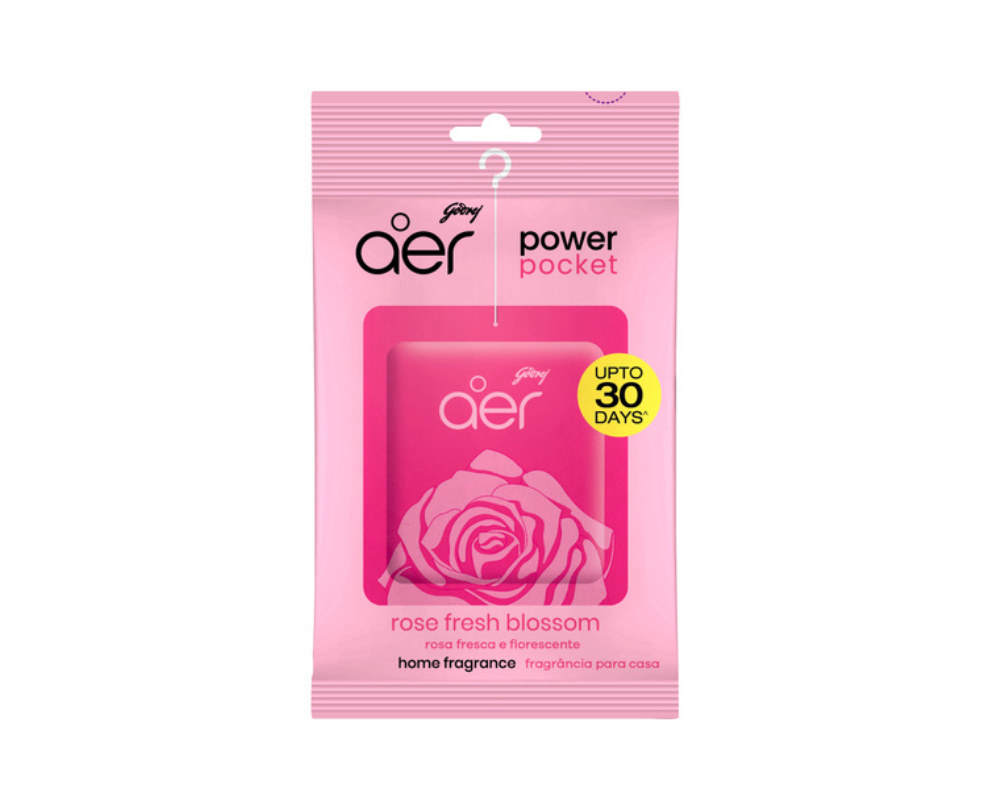 Aer Power Pocket Rose Fresh Blossom Home Fragrance 10g-9609-80