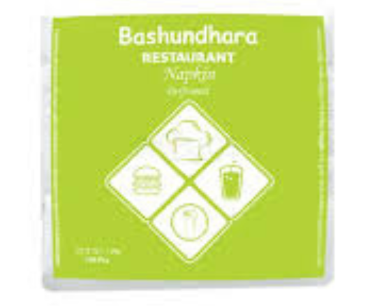 Bashundhara Restaurant Napkin (Perfumed) 100x1fly,-6466