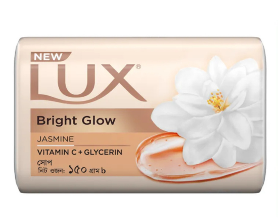 Lux Soap Bar Bright Glow Jasmine 150g,-9707.8-90