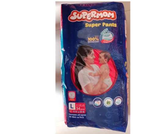Supermom Baby Diaper Belt L (9-14)kg-40pcs,-66006-900