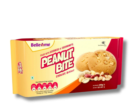 Belle Ame Peanut Bite Biscuit 240g,-9589-70