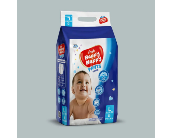 Fresh Happy Nappy Pant Diaper (L) 5pcs