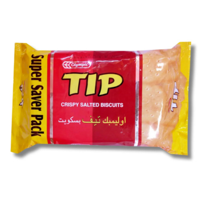 Olympic Tip Crispy Salted Biscuits 200gm -টিপ ক্রিস্পি সলটেড বিস্কুট