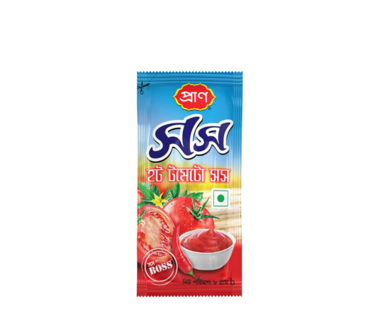 Pran Hot Tomato Sauce Mini 8 gm, 828.8