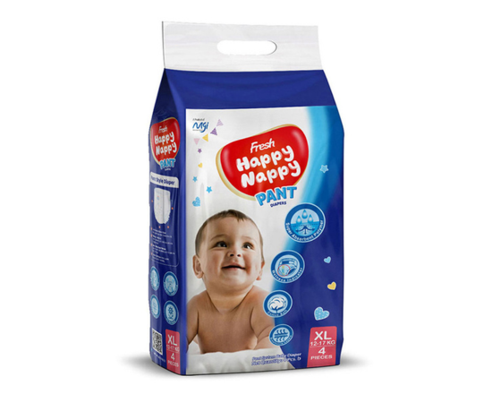 Fresh Happy Nappy Pant Diaper (XL) 5pcs