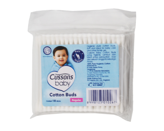Cotton Buds (Plastic stick) কটন বাড- প্লাস্টিক স্টিক 100pcs, C-