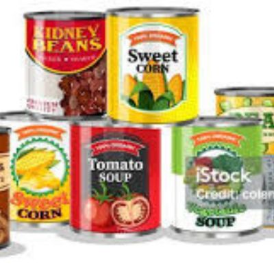 10 -Canned food